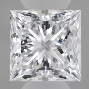 0.77-Carat Princess Shape Lab Grown Diamond