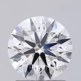 1.5-Carat Round Shape Lab Grown Diamond