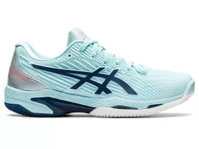 ASICS Women's SOLUTION SPEED FF 2 CLAY (Clear Blue/Light Indigo)