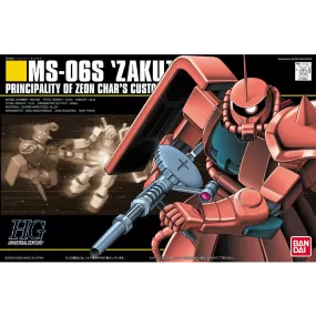 Bandai HGUC 1/144 MS-06S Char's Zaku II