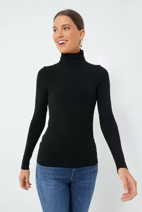 Black Aurora Long Sleeve Turtleneck