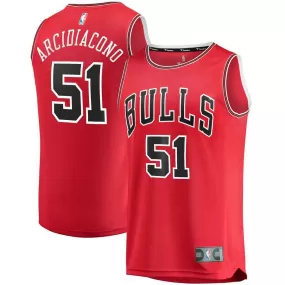 Chicago Bulls Ryan Arcidiacono Fanatics Branded Fast Break Player Team Icon Jersey Kids - Red | Ireland G8746U1