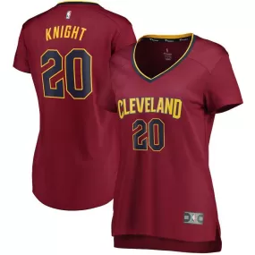 Cleveland Cavaliers Brandon Knight Fanatics Branded Replica Fast Break Player Icon Jersey Womens - Burgundy | Ireland A5431E0