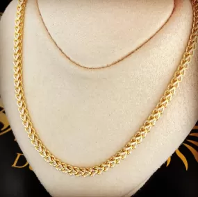 Diamond cut Franco chain