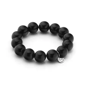 Luna / Bracelet / Black Onyx   Silver