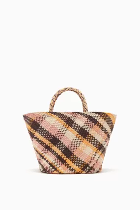 Mariana Small Basket Tote - Madras