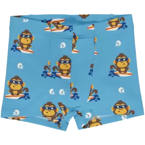 Maxomorra Monkey Organic Cotton Boxer Shorts