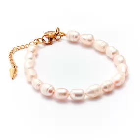 Men's Edit / Blanc / Bracelet / Pearl   Gold