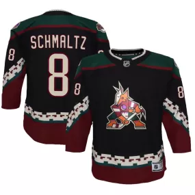 Nick Schmaltz Arizona Coyotes Youth 2021/22 Home Premier Jersey - Black