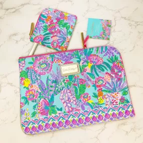 Tech Pouch Set by Lilly Pulitzer - Me and My Zesty