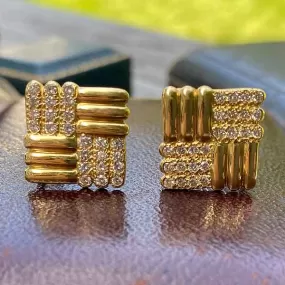 Vintage Diamond Earrings